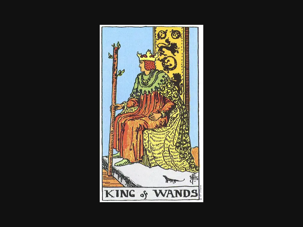 King of Wands Tarot Card Meaning - Upright and Reversed